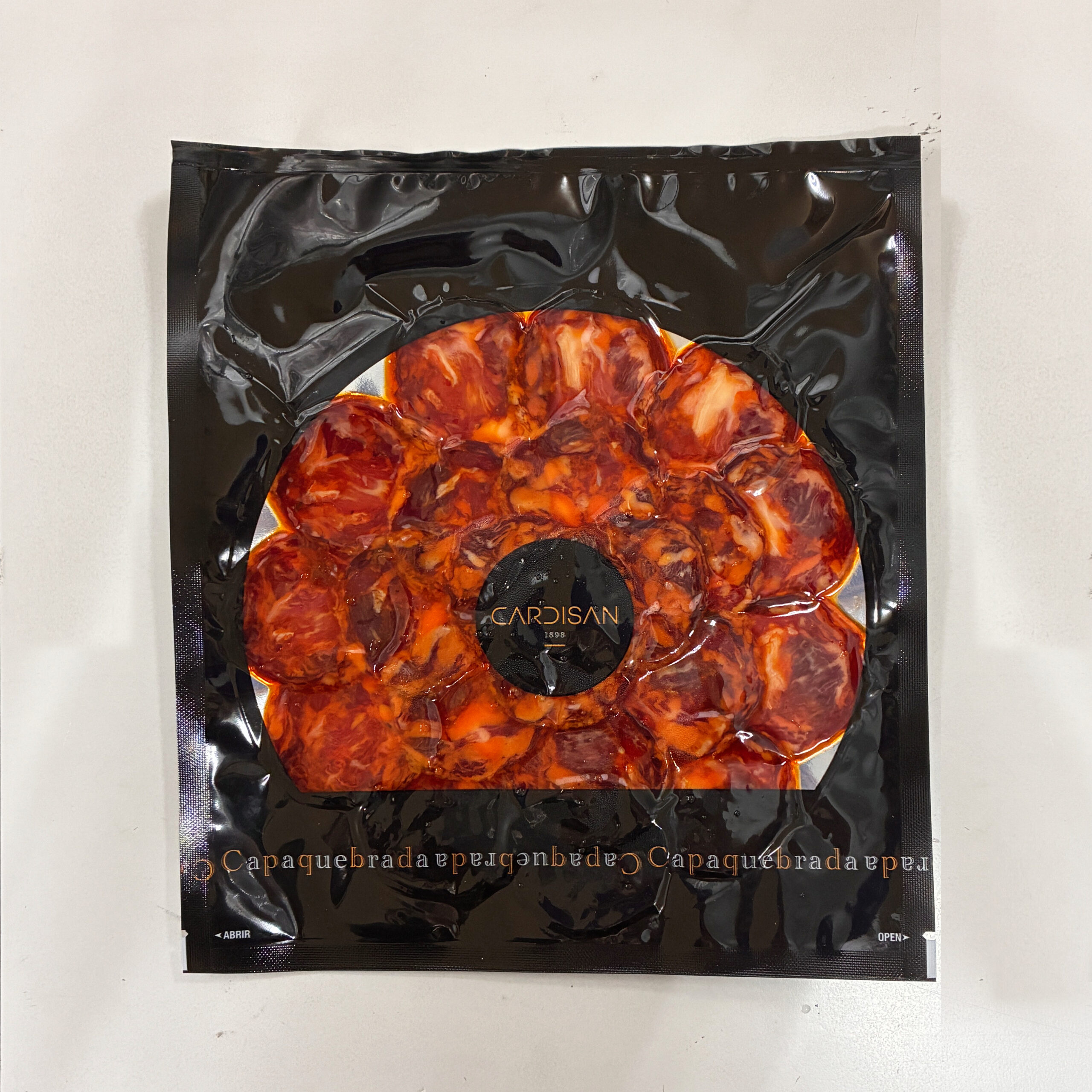 チョリソ・イベリコ・ベジョータ スライス 商品写真