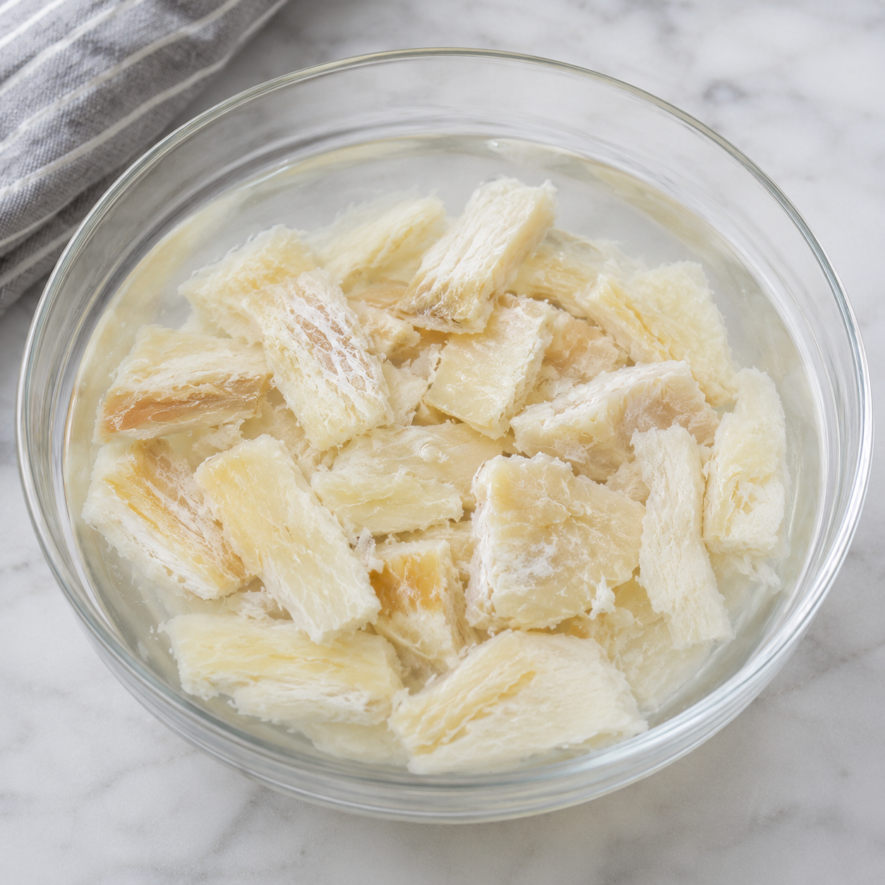 How to Desalt Salt bacalao