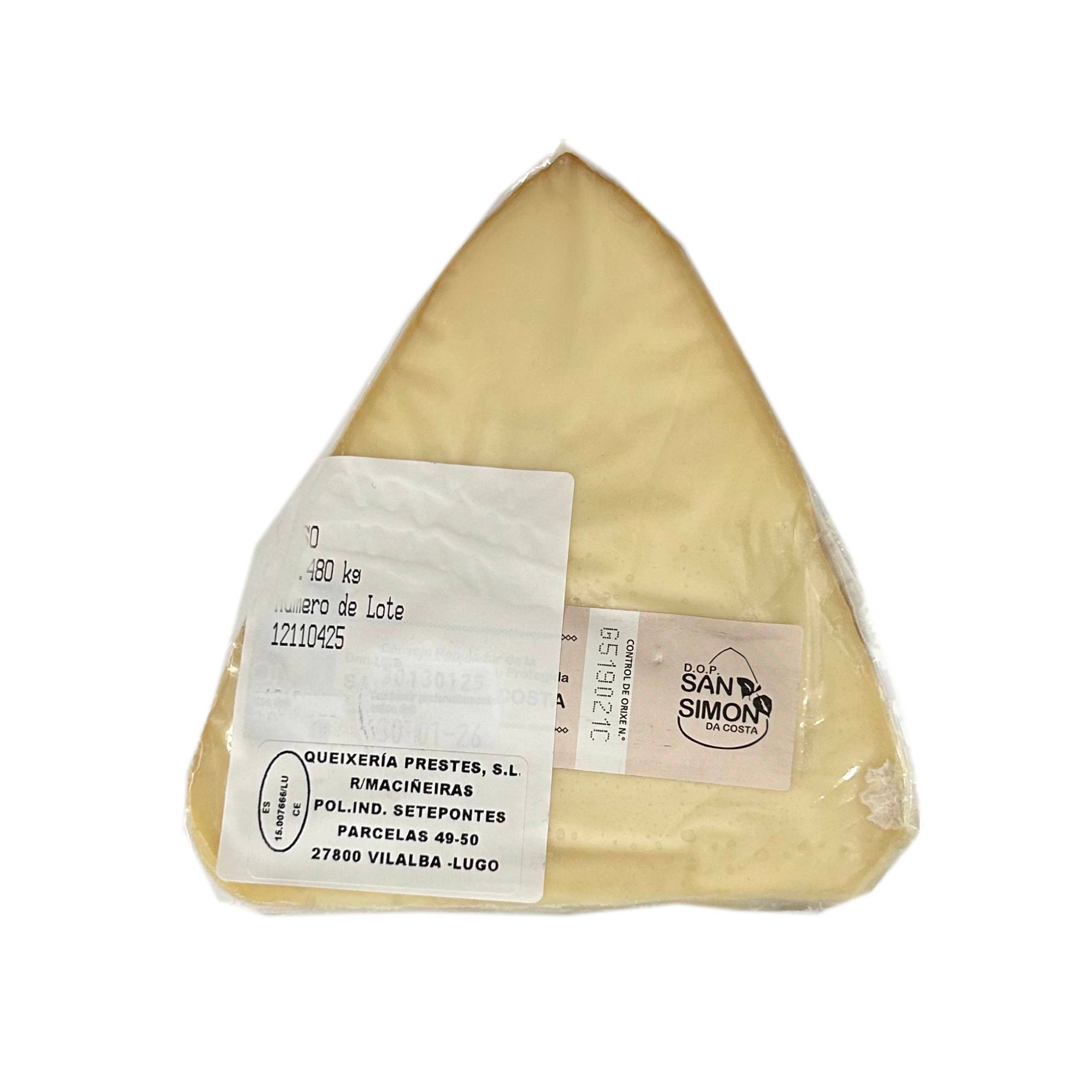 《1pc/ 450g~550g》サン・シモン・ダ・コスタ(牛乳スモークチーズ)1/2カット - 画像 (2)