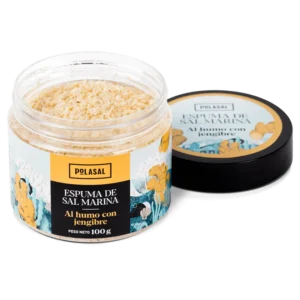 スペイン産海塩 フロル デ サル (スモーク&ジンジャー) 100g　