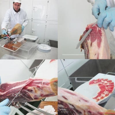 ハモン・イベリコ・ベジョータ 手切りスライス ギフエロ産《イベリコ/スライス/後脚》50g  - 画像 (4)