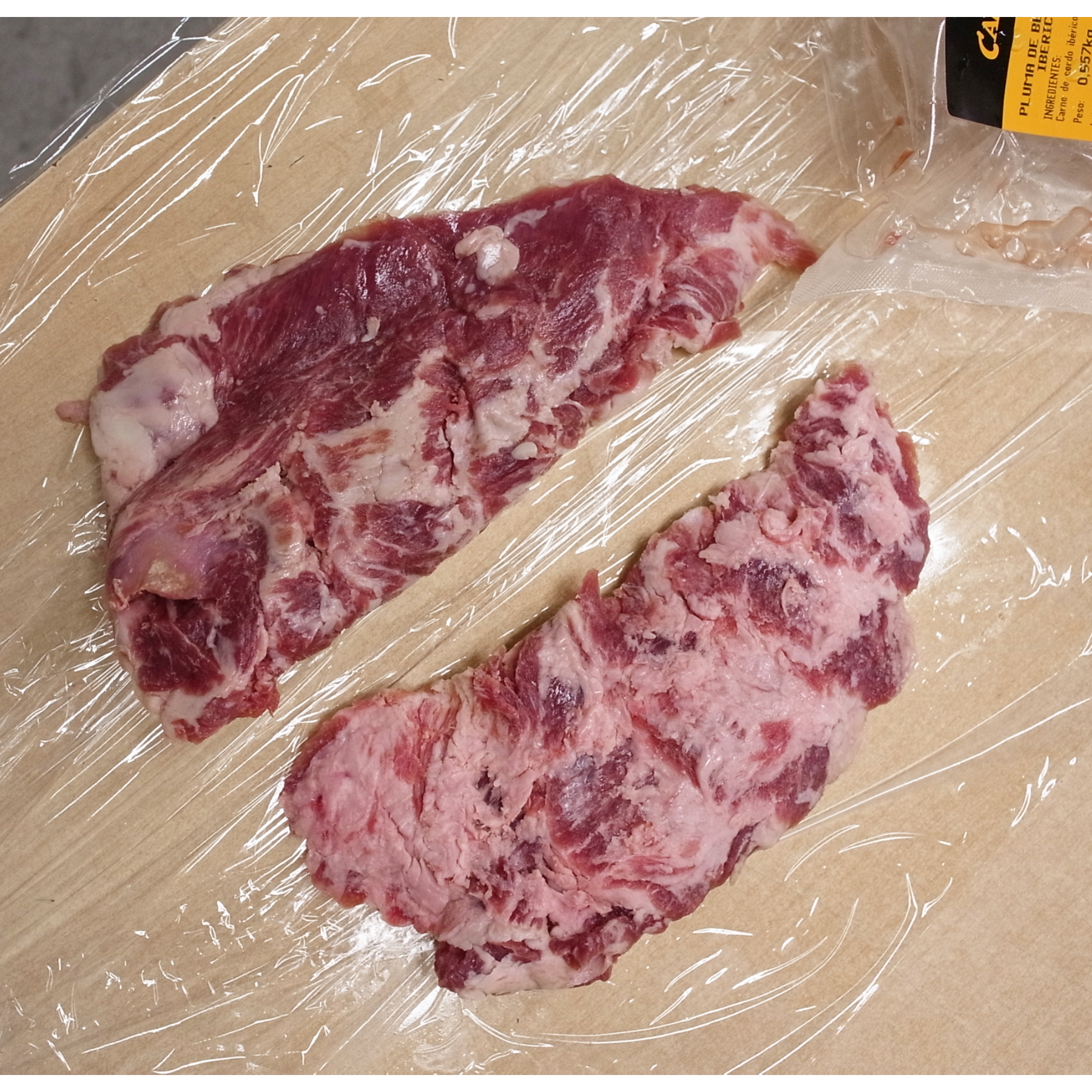 《1pc/450g~700g》イベリコ精肉 プルマ イベリコ ベジョータ ギフエロ産(2枚入り) - 画像 (2)