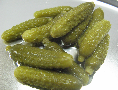 ペピニージョ(西洋キュウリのピクルス)  350g(固形量200g) - 画像 (2)