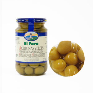 オリーブの実 マンサニージャ(種あり) 350g(固形量180g)