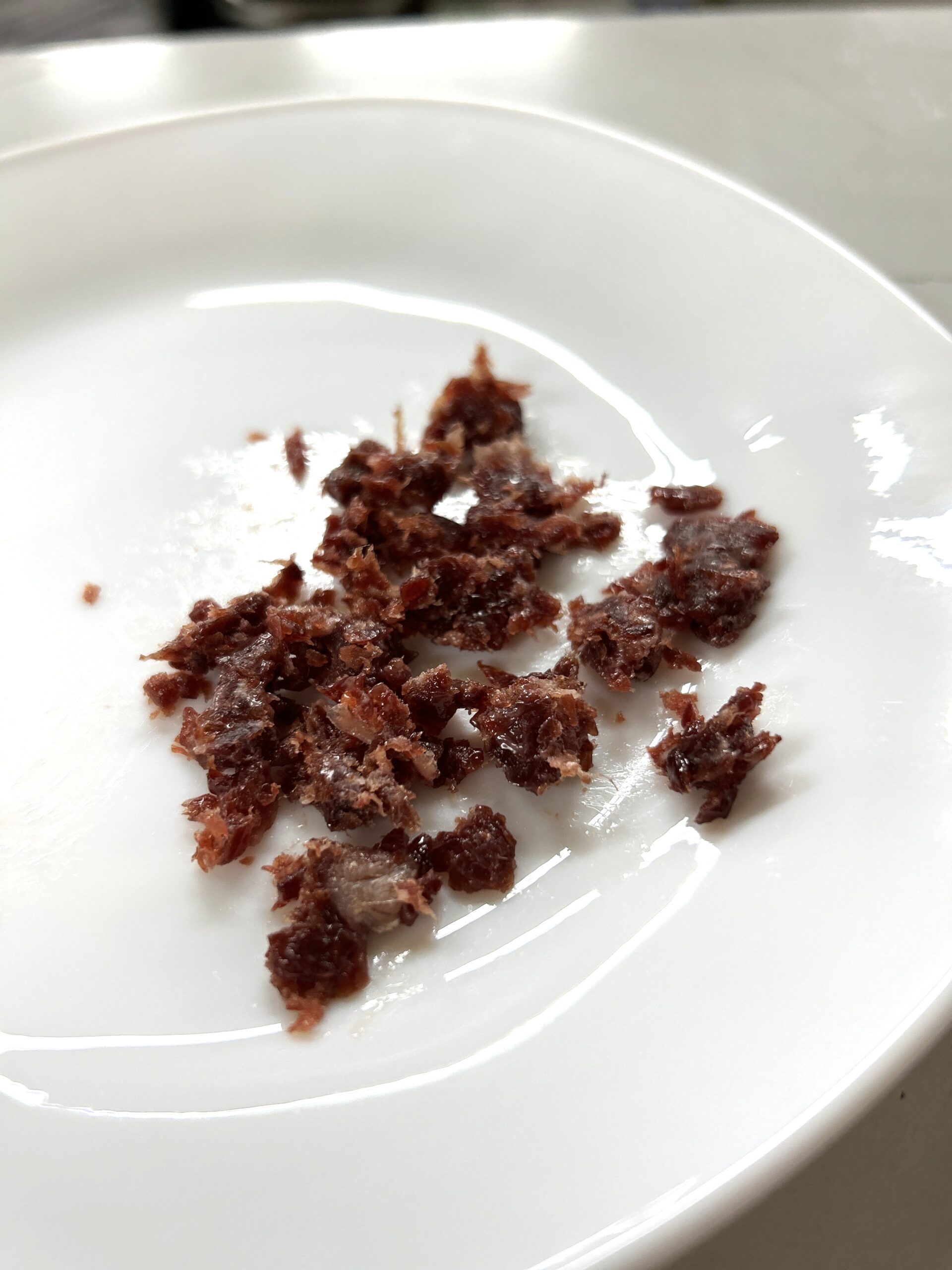 ハモン・イベリコ・ベジョータ細切れ 拡大写真2