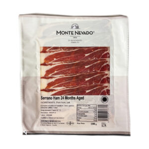 MONTE NEVADO 塩のみ使用 ハモン・セラーノ 24ヶ月熟成 100g スペイン産(冷凍)